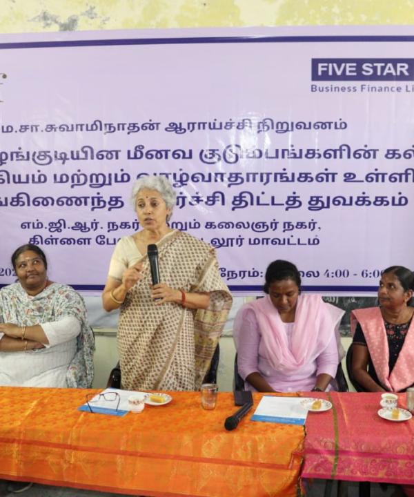 MSSRF launches an Integrated Development Program for the upliftment of the Irular Community