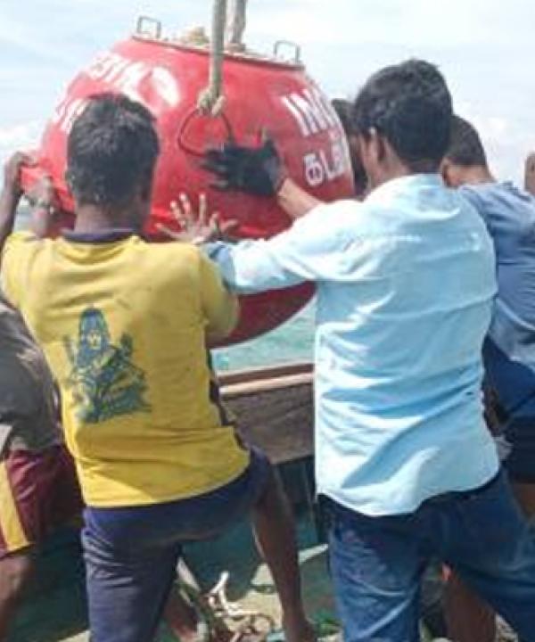 Real-time ocean information from new Current Meter Wave Rider Buoy in the Indian Ocean: MSSRF implements with INCOIS support