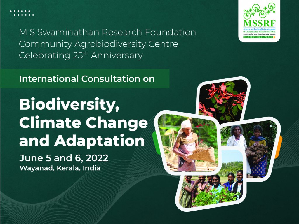 International Consultation on ‘Biodiversity, Climate Change and Adaptation’